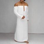 two tone designer thobe