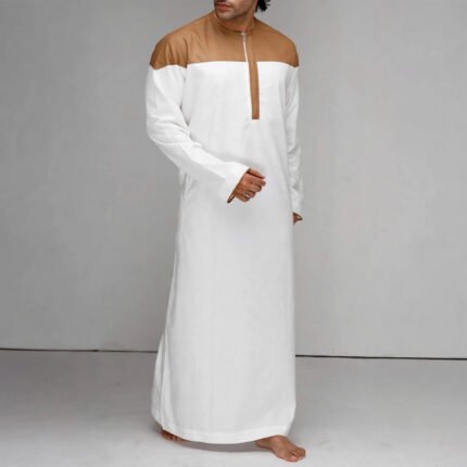 two tone designer thobe