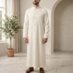 Al-Rijaal Premium Embroidered Thobe – Timeless Elegance, Made on Order in 5 Signature Colors - Image 6