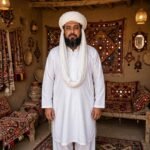 Traditional Balochi Turban (Dastar) - The Formal Style by Al-Rijaal - Image 2
