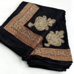 Omani Masar Pakistan Made Head scarf- Black - Image 4