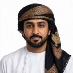 Omani Masar Pakistan Made Head scarf- Black - Image 2