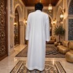 Al-Rijaal White Azhari Thobe | Imam Jubba for Men - Image 2
